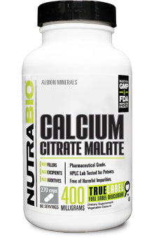 NutraBio Calcium Citrate Malate 