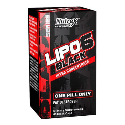 Lipo 6 Black Ultra Concentrate Supplement Facts
