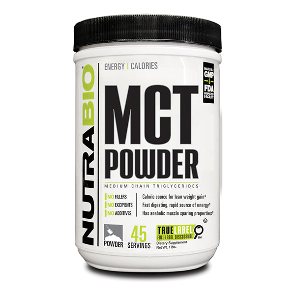 NutraBio MCT Powder