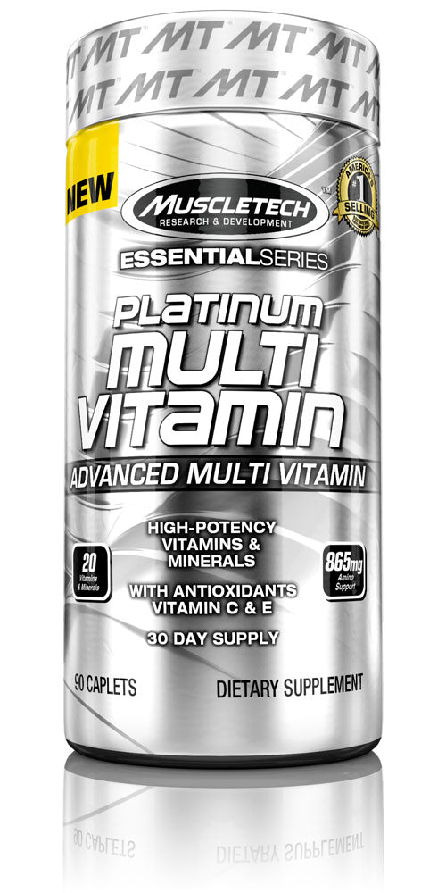 multi vitamin 90caps muscletech essential platinum