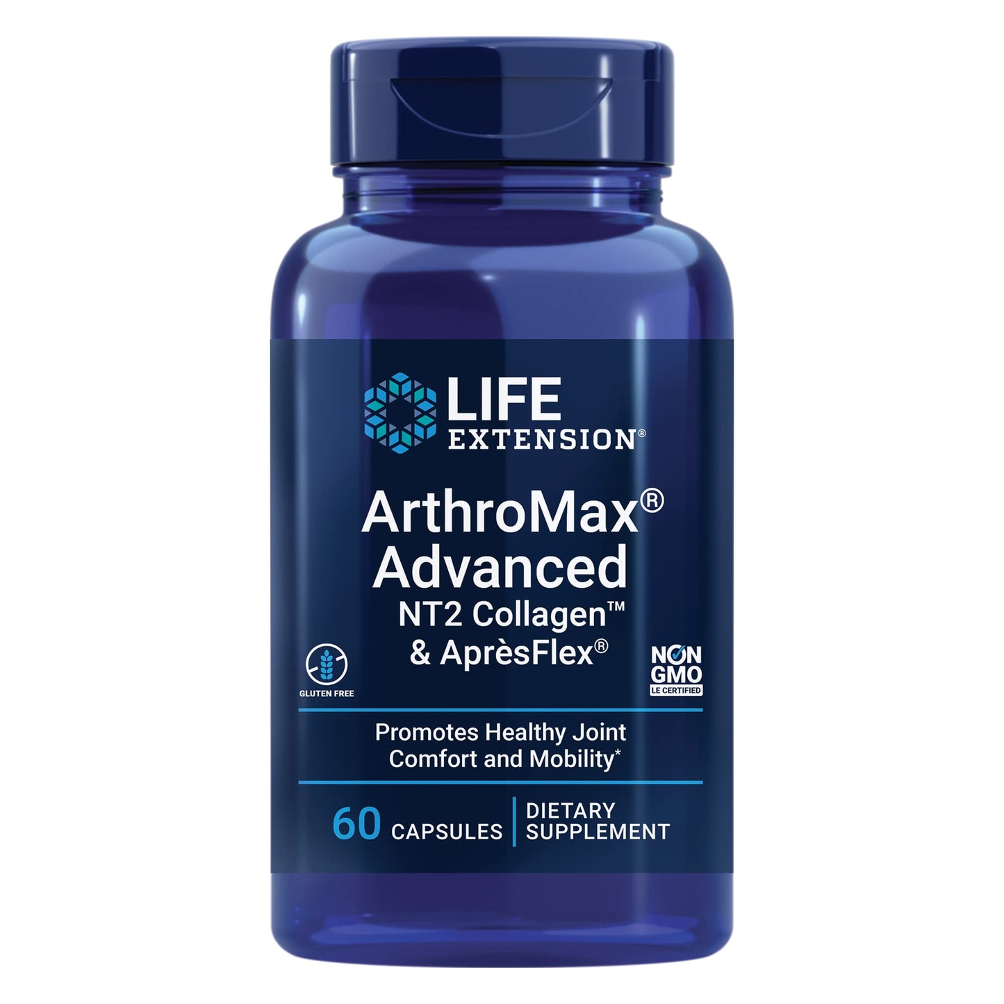 Life Extension ArthromMax Advanced with NT2 Collagen & ApresFlex 60Caps