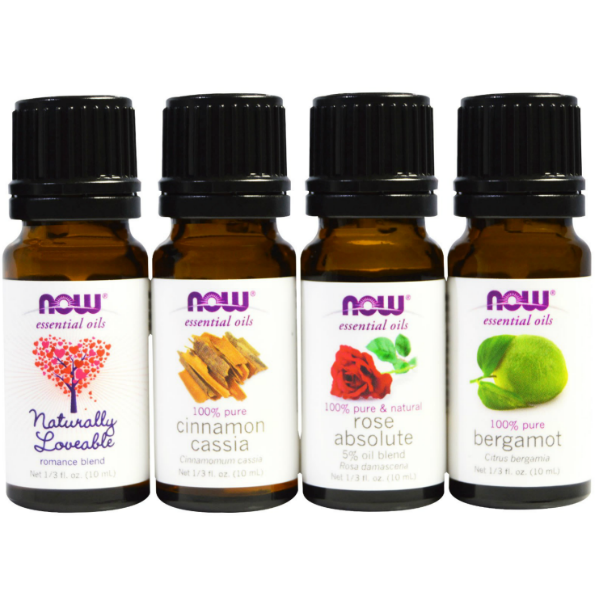 NOW Love At First Scent Romantic Essential Oils Kit