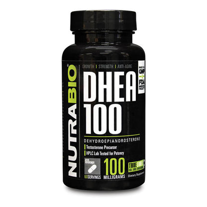 NutraBio DHEA 100mg