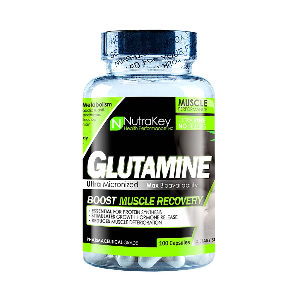 NutraKey Glutamine (100 Caps)