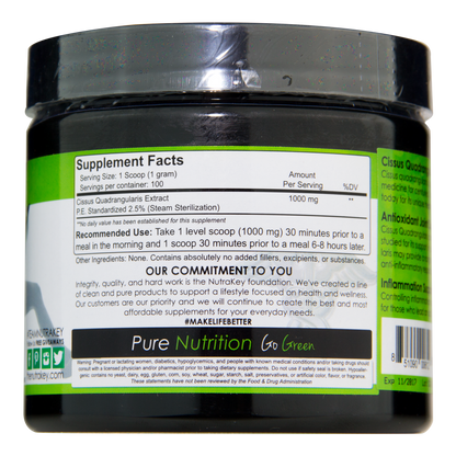 Nutrakey Cissus Quadrangularis Powder (100g)