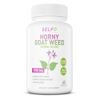 SelfE Horny Goat Weed 1500mg (60 Caps)
