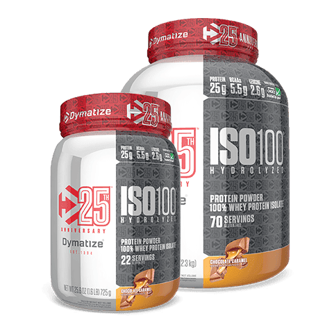 Dymatize ISO 100 Protein Powder, Vanilla 5 Pound & Jordan