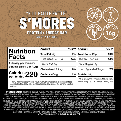 Battle Bars Protein Bar