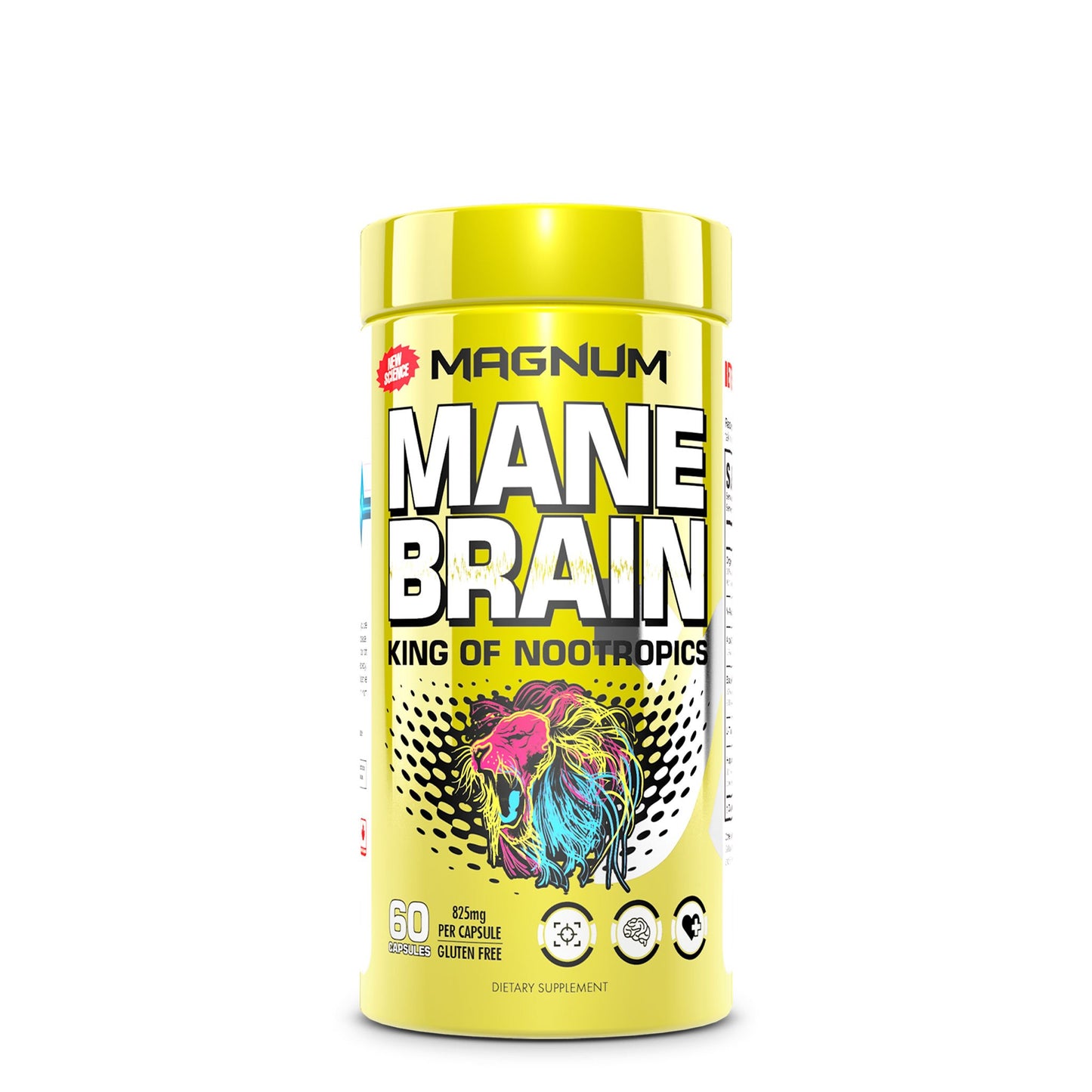 Magnum Nutraceuticals Mane Brain (60 Caps)