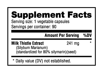 Nutrabio Milk Thistle (90 Caps)