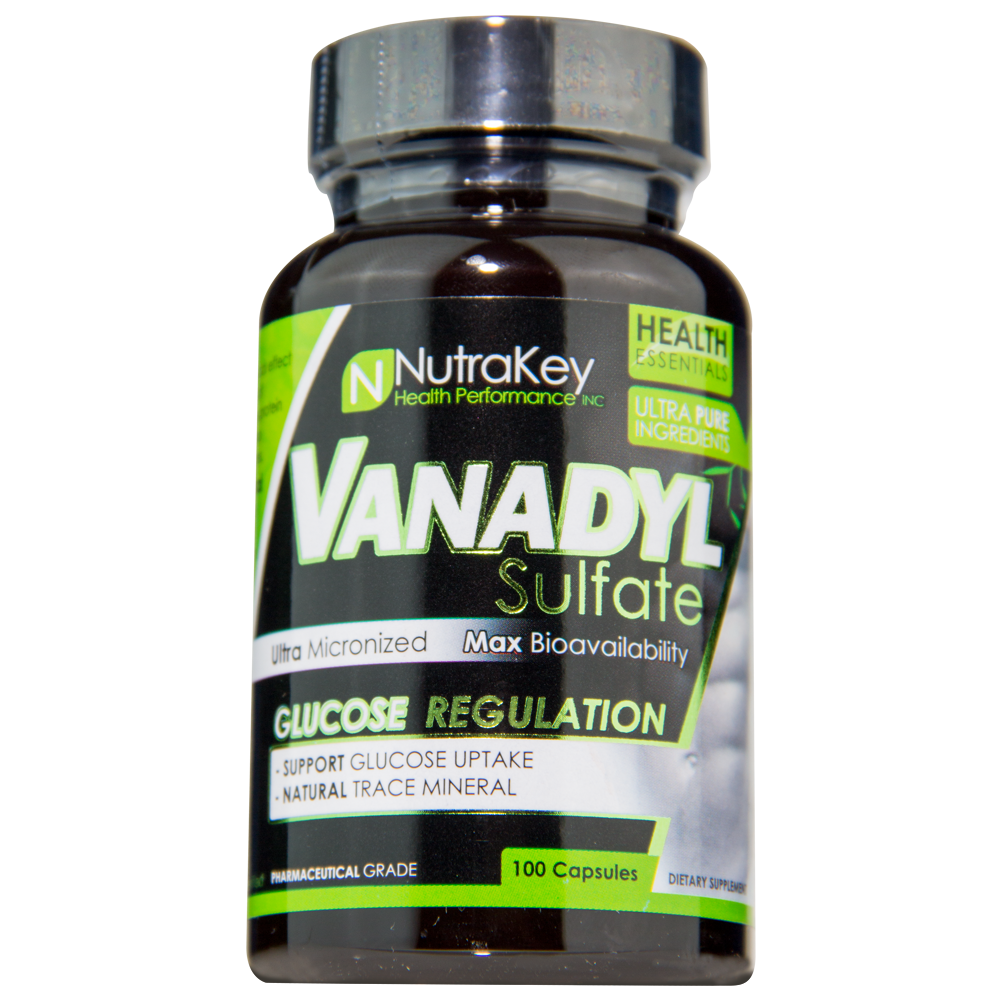 Nutrakey Vanadyl Sulfate (100 Caps)