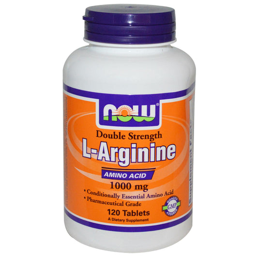 Buy NOW L-Arginine 500mg (100 Caps)