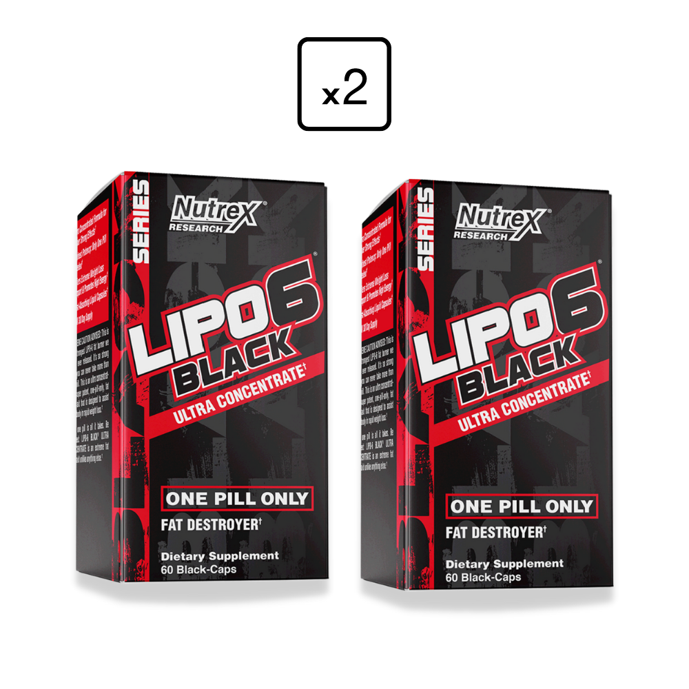 Lipo-6 Ultra-Concentrate 60 Caps - 2 Pack