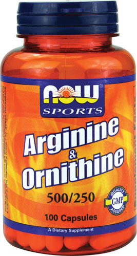 Now Arginine & Ornithine (100 caps)