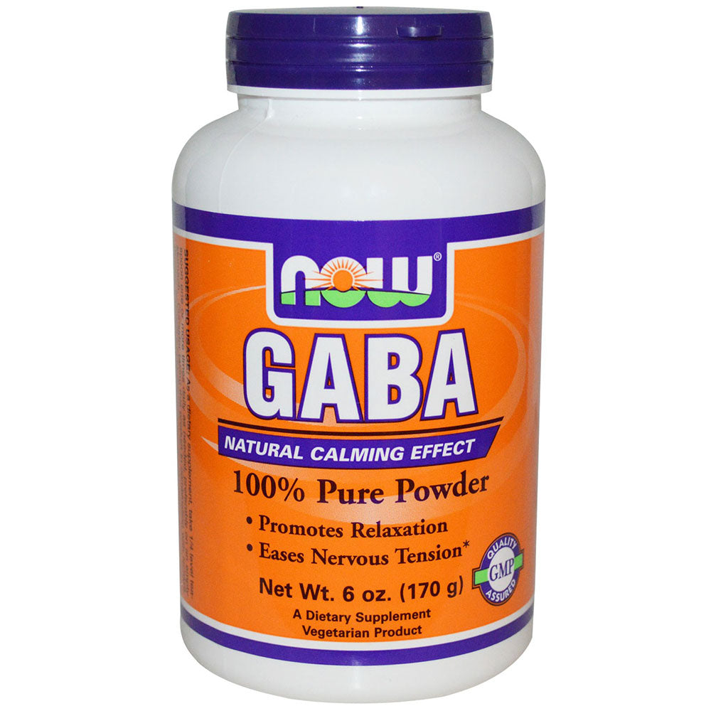 GABA Powder 170g - NOW Foods