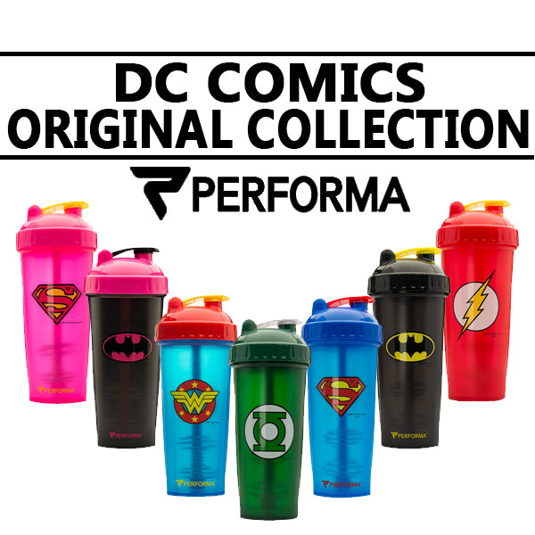 Superhero shop shaker bottles