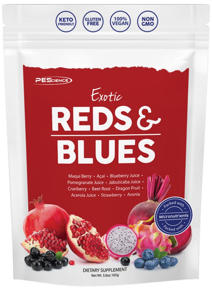 PES Exotic Reds N Blues (30 Servings)
