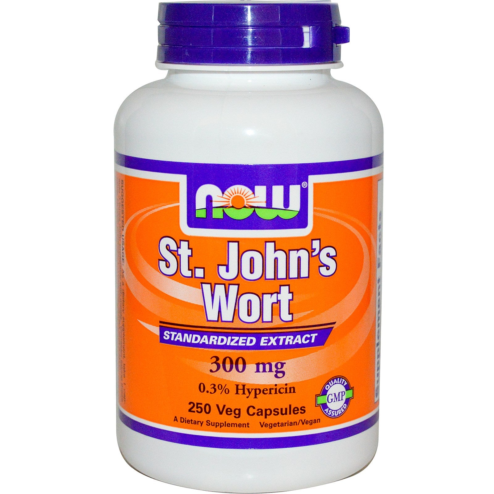 NOW St. John's Wort 300 mg  250 Veg Capsules