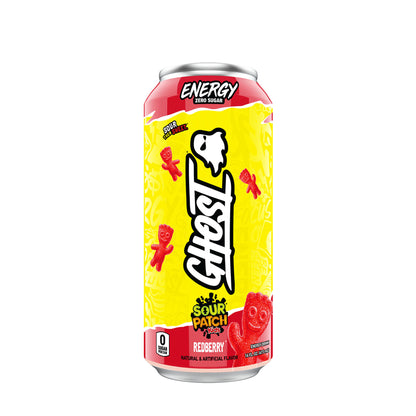 Ghost Energy Redberry Sour Patch Kids Can