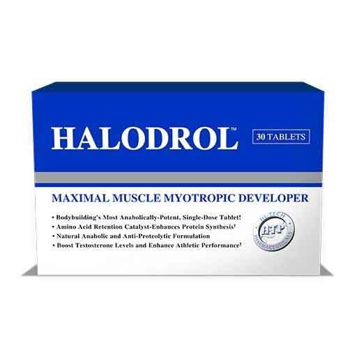 Halodrol Box Front