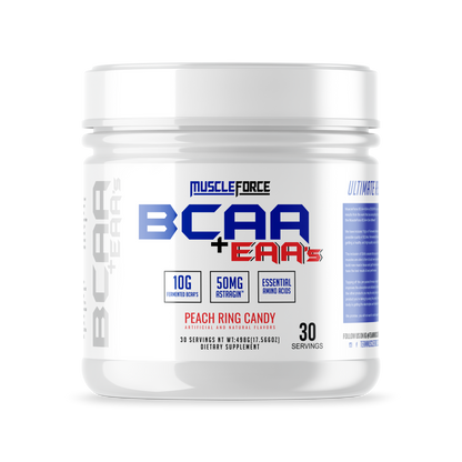 MuscleForce Bcaa+Eaa's Peach Ring Candy