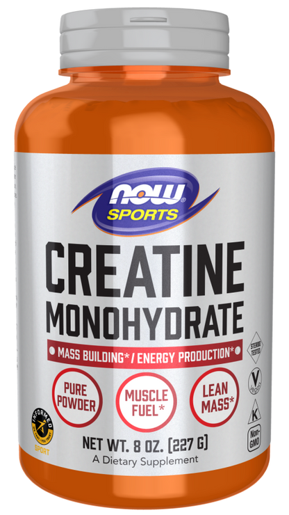 NOW Creatine Monohydrate Pure Powder 227g