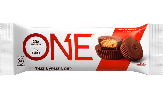 one bar peanut butter cup