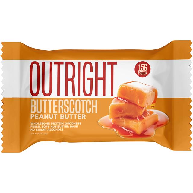 MTS Outright Butterscotch Peanut Butter Bar